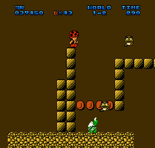 ๐ Mario Remix | NES 8-Bit Game Cartridge | Toad's Starring Role | SMB Remake