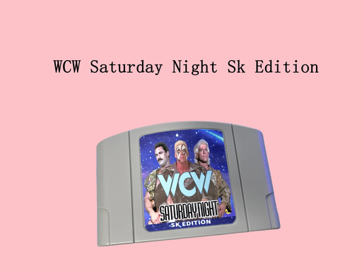 💥 WCW Saturday Night SK Edition – N64 Game Cartridge | Fan-Made Wrestling Mod