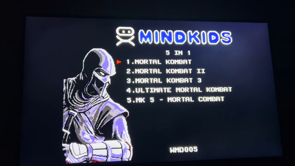 ๐น๏ธ Mortal Kombat 5-in-1 Classic Collection โ Sega Genesis / Mega Drive 16-Bit