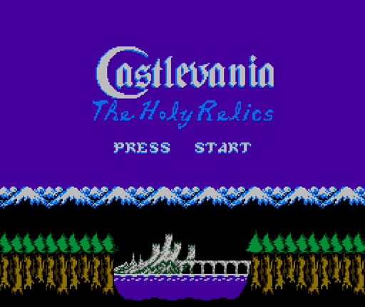 🦇 Castlevania: The Holy Relics – 8-Bit NES Game Cartridge | Fan-Made Adventure