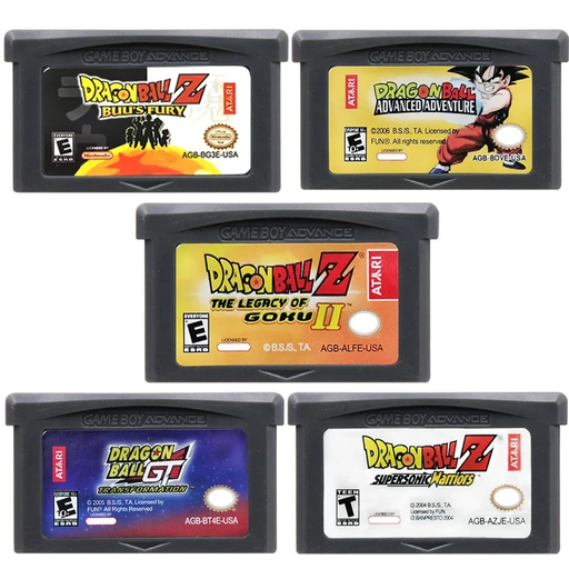 🐉 Dragon Ball Series GBA Game Cartridge | 32-Bit for GBA/GBA SP/NDS