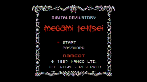 👹 Digital Devil Story: Megami Tensei – NES English ROM Hack (72-Pin Cartridge)