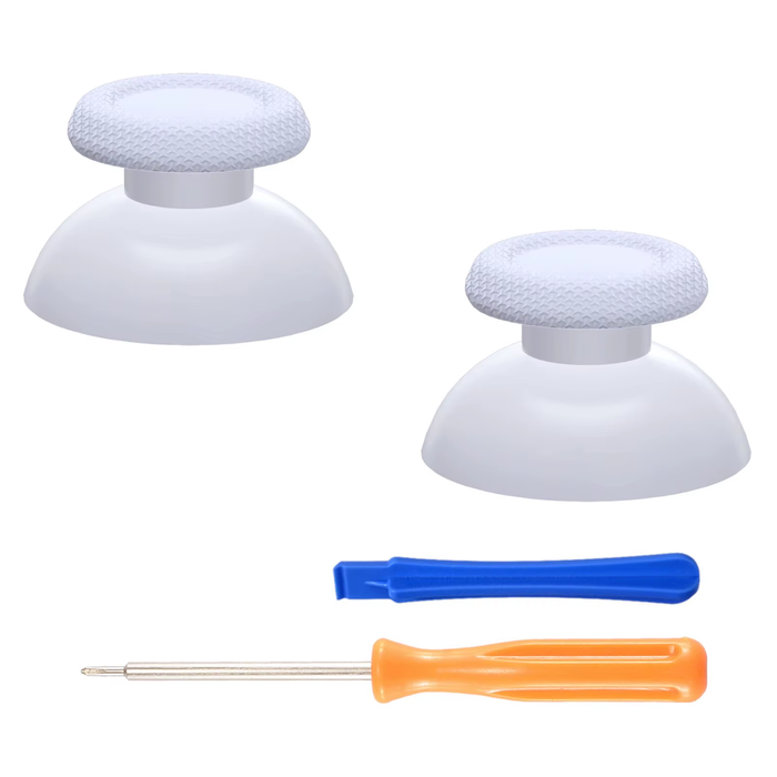 🎮 Replacement Thumbsticks for PS5 & PS4 Controllers – White Red Black Purple