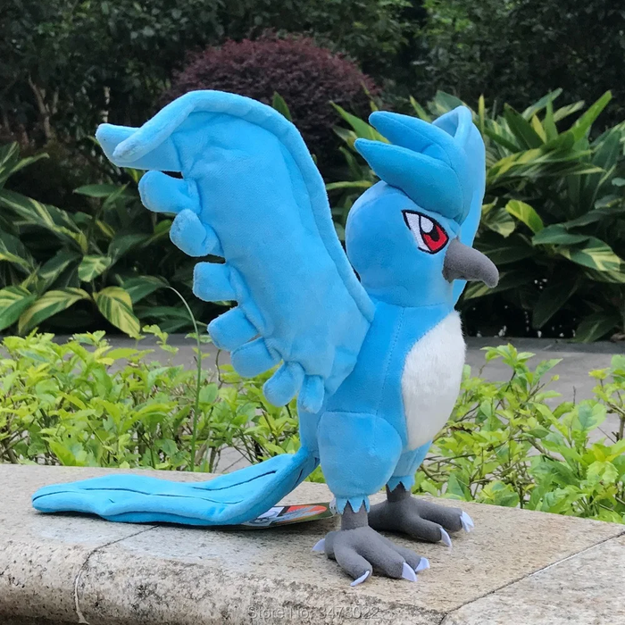 🕊️ Articuno Plush | 11" Legendary Bird Stuffed Toy | Soft Pokémon Doll