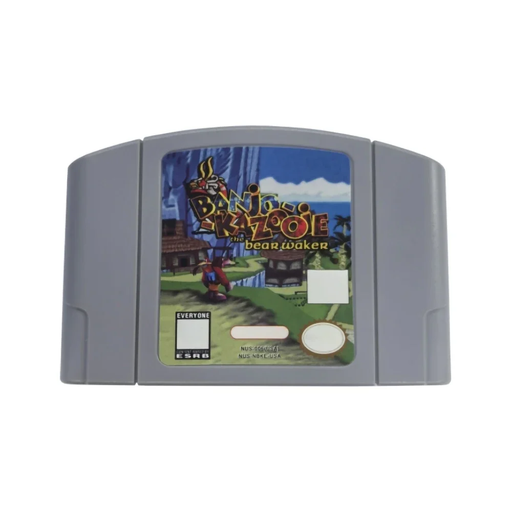 🎮 N64 Game Cartridge US Version | Banjo-Kazooie: The Bear Waker Mod