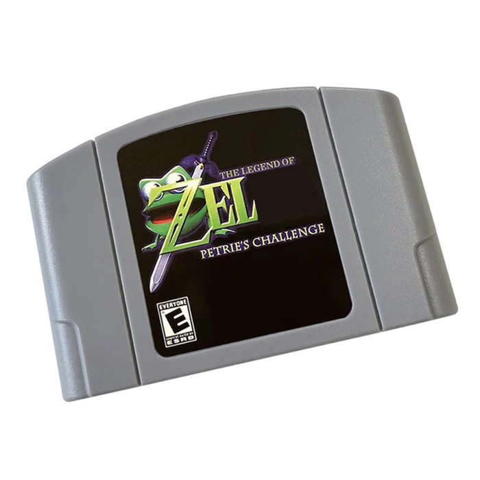 🗡️ Legend of Zelda: Petrie's Challenge for N64 – 64 Bit Game Cartridge