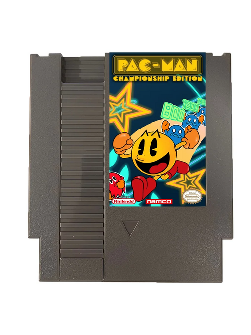 🟡 Pac-Man Championship Edition – NES 8-Bit Game Cartridge 🎮