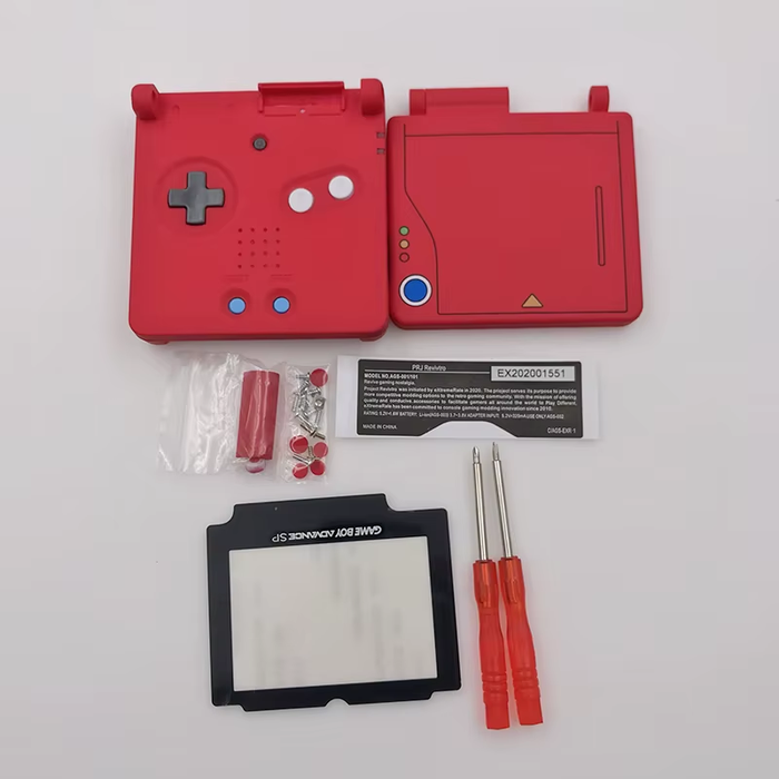 ⭐ GBA SP Classic Limited Edition Replacement Shell + Screen Lens