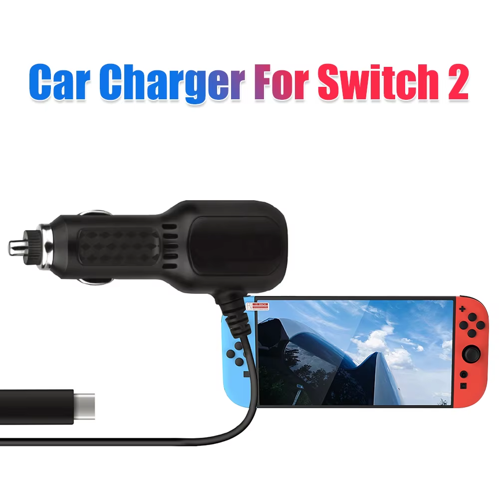 πβ‘ High-Speed Car Charger for Nintendo Switch 2