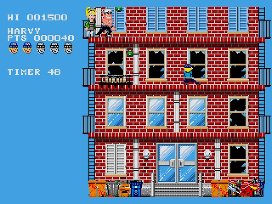 🧰 Handy Harvy 16-Bit Game Card for Sega Genesis/Mega Drive – Arcade Action!