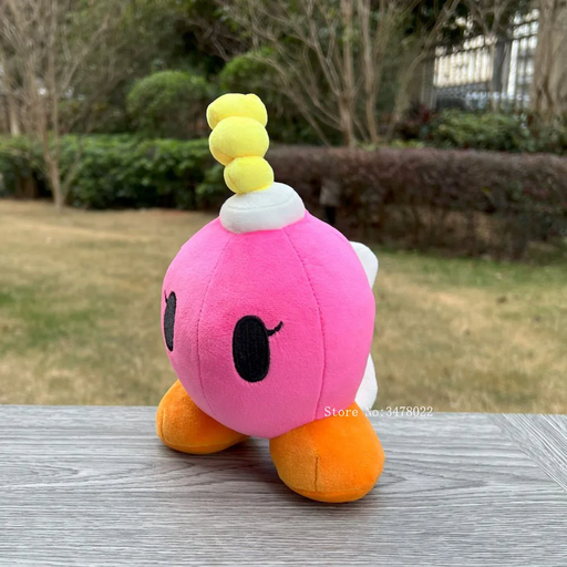 💣 6 IN Bombette Plush Toy | Pink Super Mario Bros Soft Doll Gift