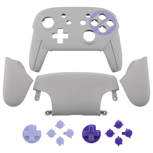 🎮 ExtremeRate Switch Pro Controller Shell Kit | Classic ABXY Edition 🛠️