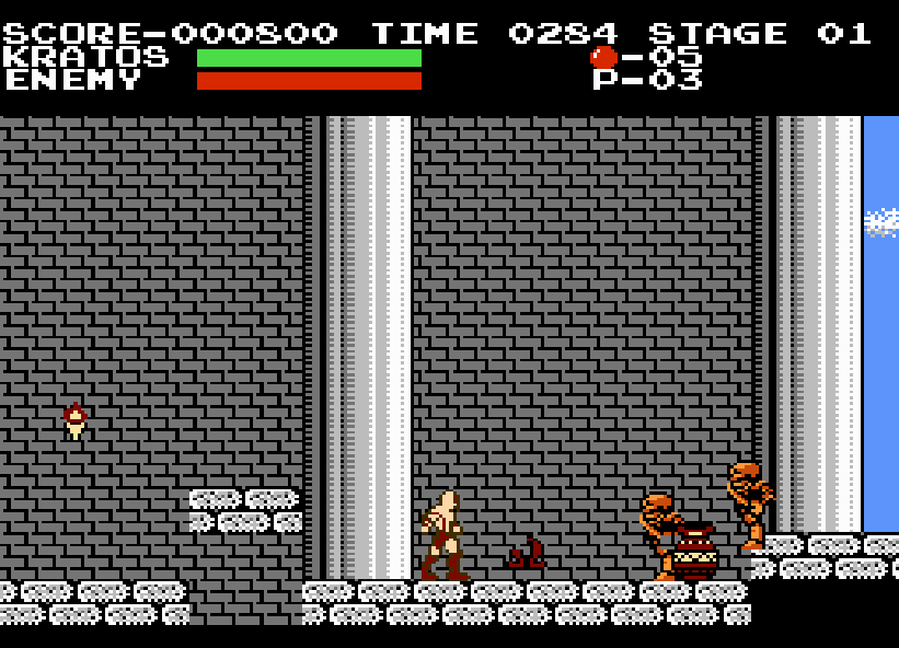 โ๏ธ GOD OF WAR 2 | NES 8-Bit Game Cartridge