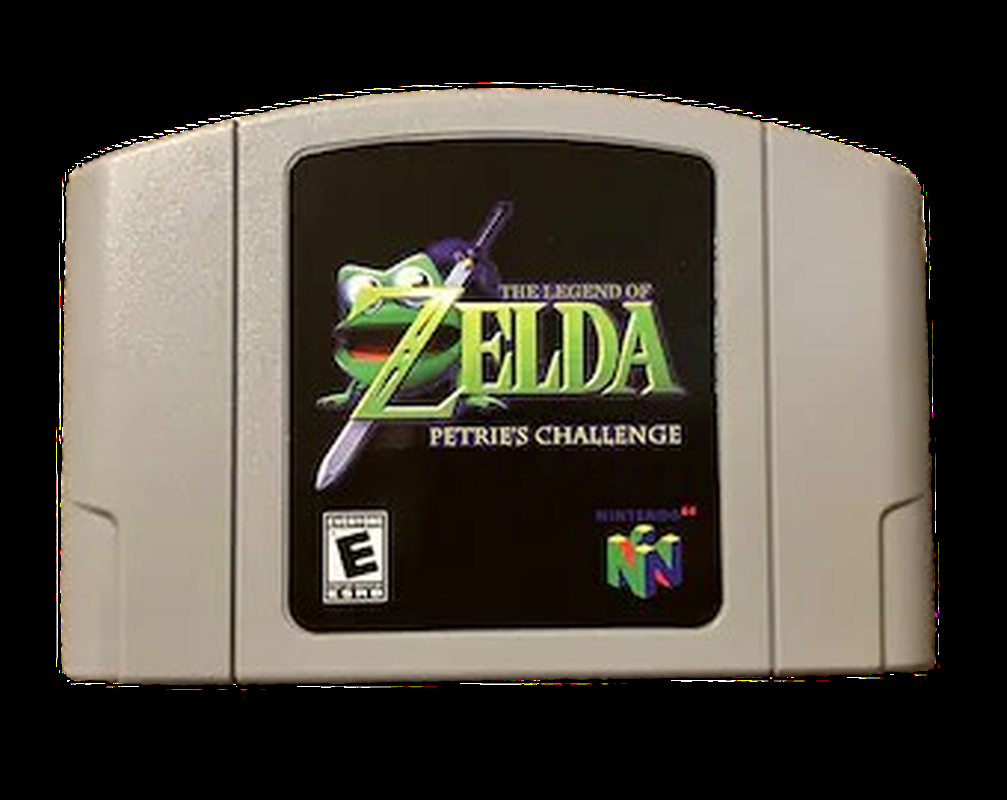 🗡️ Legend of Zelda: Petrie's Challenge for N64 – 64 Bit Game Cartridge