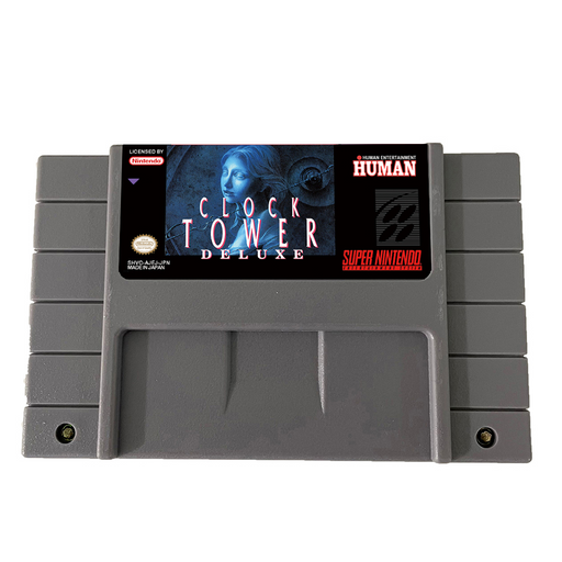 🕯️ Clock Tower Deluxe – SNES 16-Bit US Version Game Cartridge