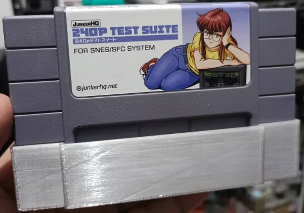 240p Test Suite SNES/Super Famicom 16-Bit Game Cartridge for Console