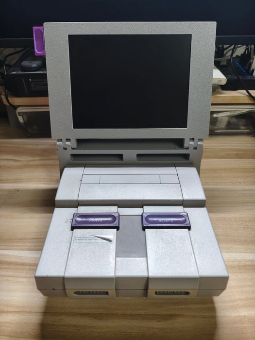 8-Inch SNES Retro Mini Monitor | Plug & Play LCD Display for Super Nintendo