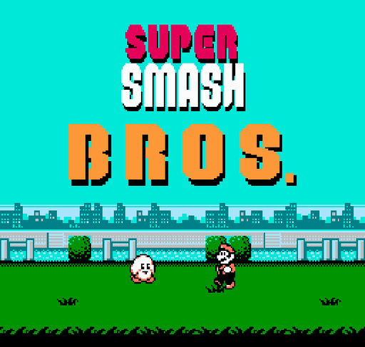 ๐น Super Smash Bros NES โ 8 Bit Game Cartridge โ Region Free