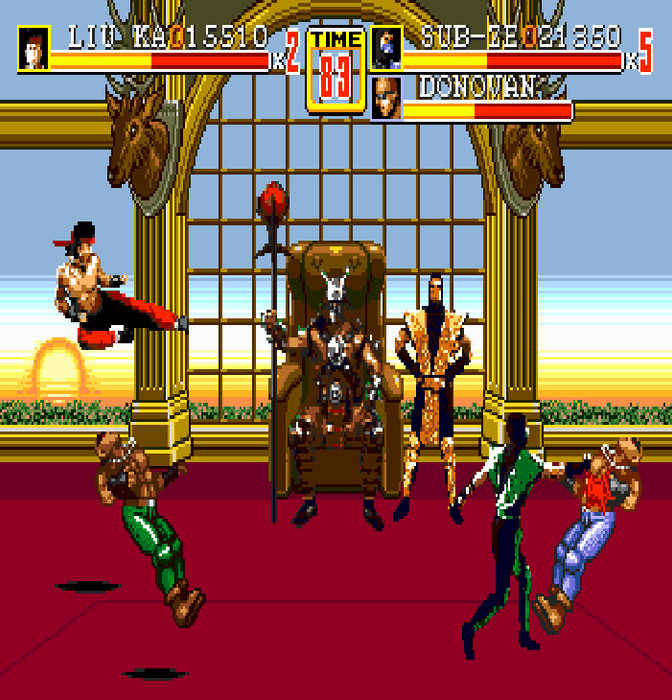 ๐ฅ Streets of Rage 2: Mortal Kombat Edition โ 16-Bit SEGA Genesis Cartridge