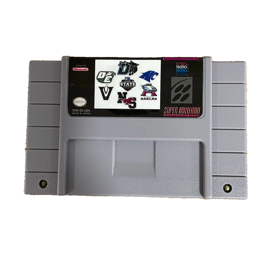 🏈 Tecmo Texas High School Football 2023 – SNES 16-Bit Game Cartridge