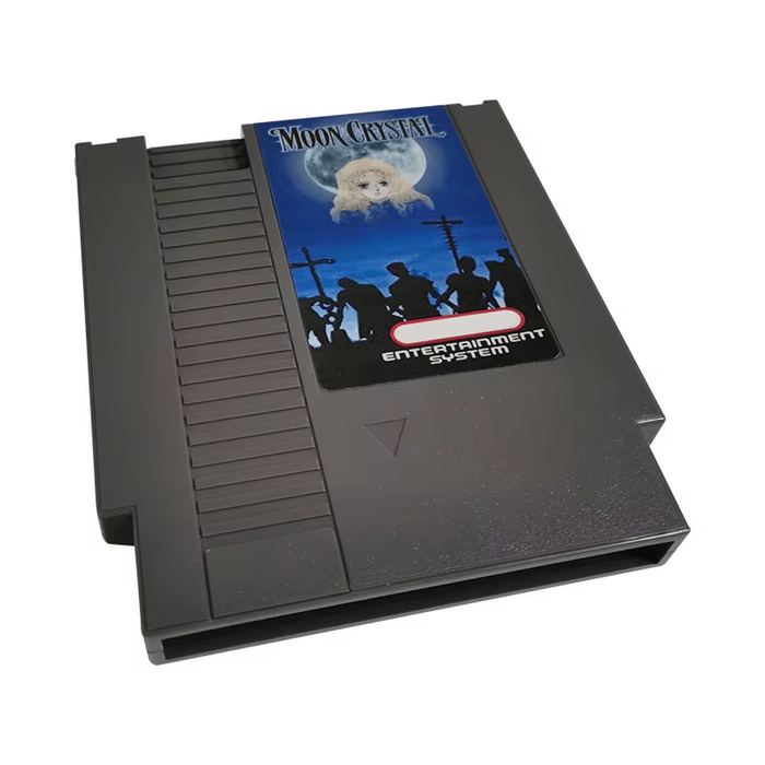 🌙 Moon Crystal 8-Bit 72-Pin NES Game Cartridge - NTSC/PAL Retro Adventure 🎮