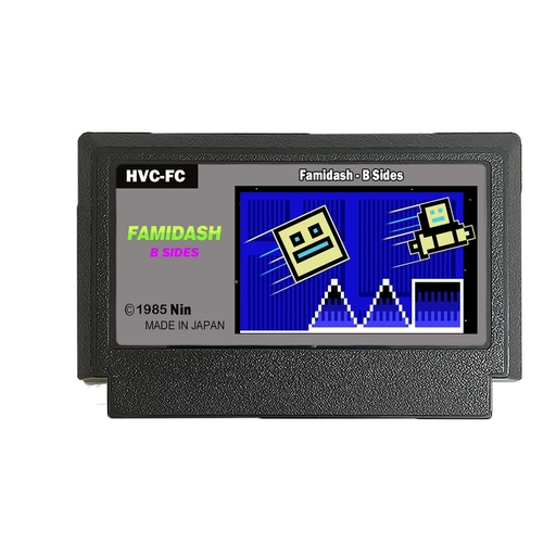 Famidash B-Sides 60-Pin Famicom Game Cartridge for FC Console ENG