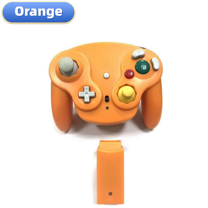 🎮 5 Color Wireless Controller w/ 2.4G Adapter for GameCube Console Gamepad 🔥