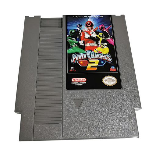 ⚡ Power Rangers 2 | NES 8-Bit Game Cartridge | Fan Hack JAPANESE