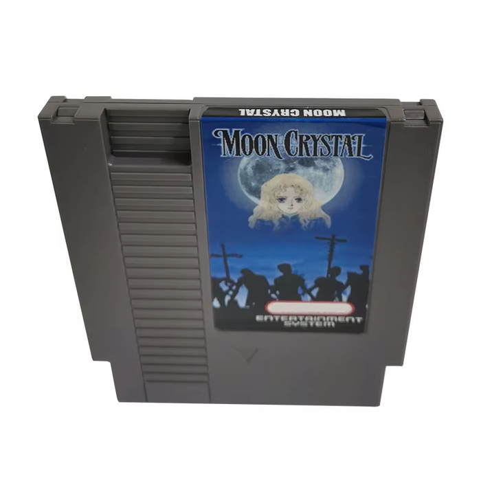 🌙 Moon Crystal 8-Bit 72-Pin NES Game Cartridge - NTSC/PAL Retro Adventure 🎮