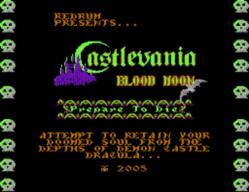 Castlevania: Blood Moon | NES 8-Bit Game Cartridge