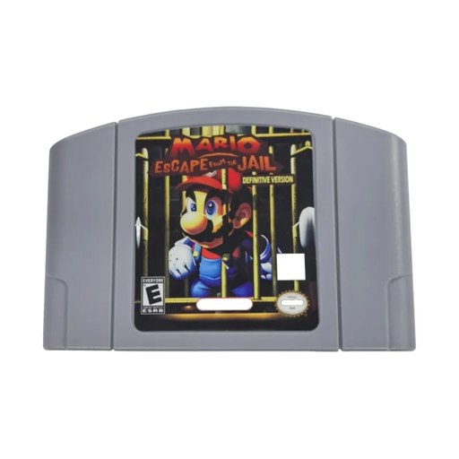 🔓 Super Mario 64: Escape From Jail – N64 Game Cartridge