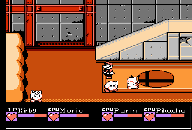 ๐น Super Smash Bros NES โ 8 Bit Game Cartridge โ Region Free