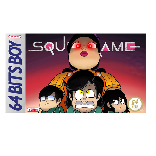 Squid Game Demake Game Boy Cartridge