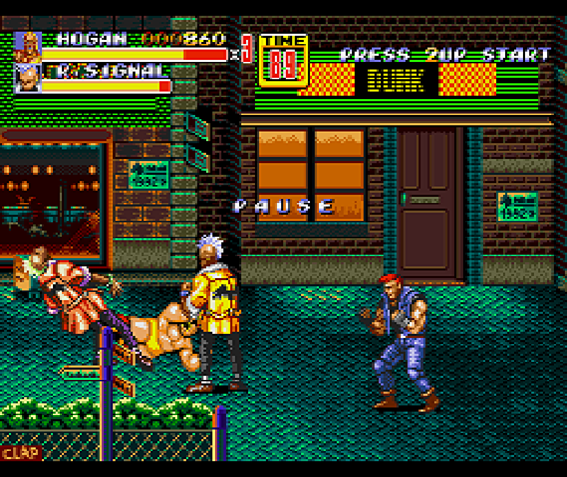 💥 Streets of Rage 2 – WWF SuperStars Edition | SEGA Genesis 16-Bit Game Cart