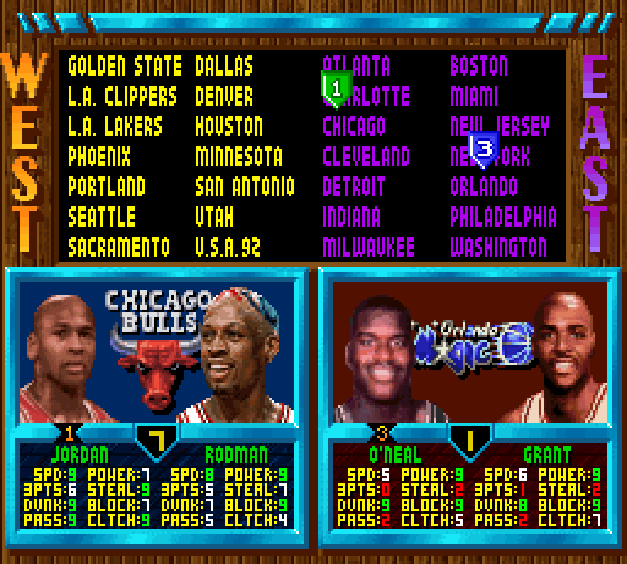 ๐ NBA Jam TE: Double Z Mod SNES Game Cartridge