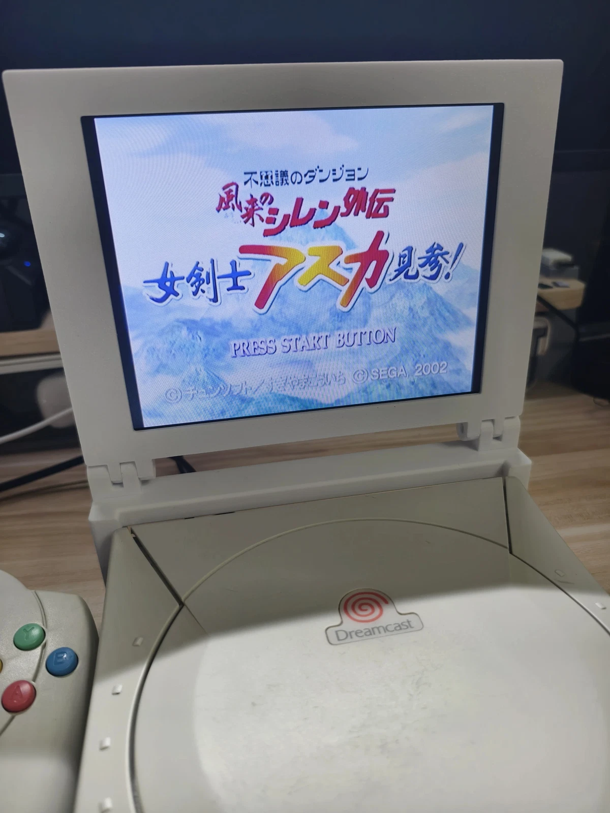 8" Dreamcast Mini Monitor – Retro Arcade Display w/ Stereo Speakers (720P)