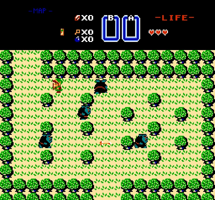 The Legend of Zelda: Link Shadow – NES