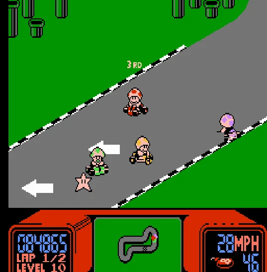 Mario Kart – NES