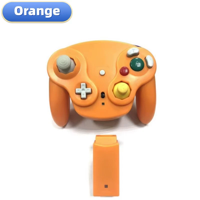 Wireless GameCube Controller – 5 Color Options + 2.4G Adapter | Retro Gamepad