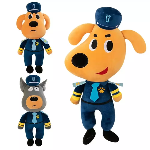 Sheriff Labrador Plush Toy – 12IN Security Dog Stuffed Animal