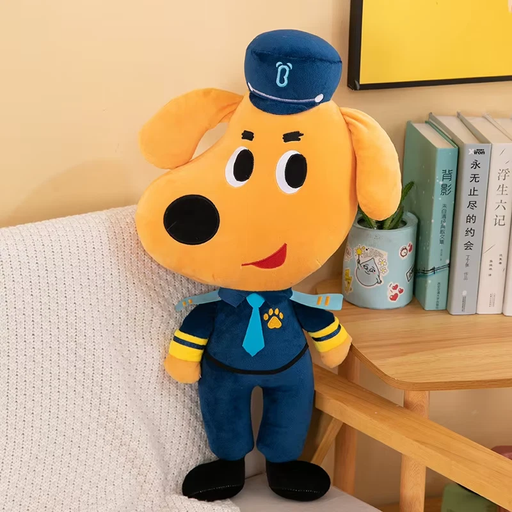 Sheriff Labrador Plush Toy – 12IN Security Dog Stuffed Animal
