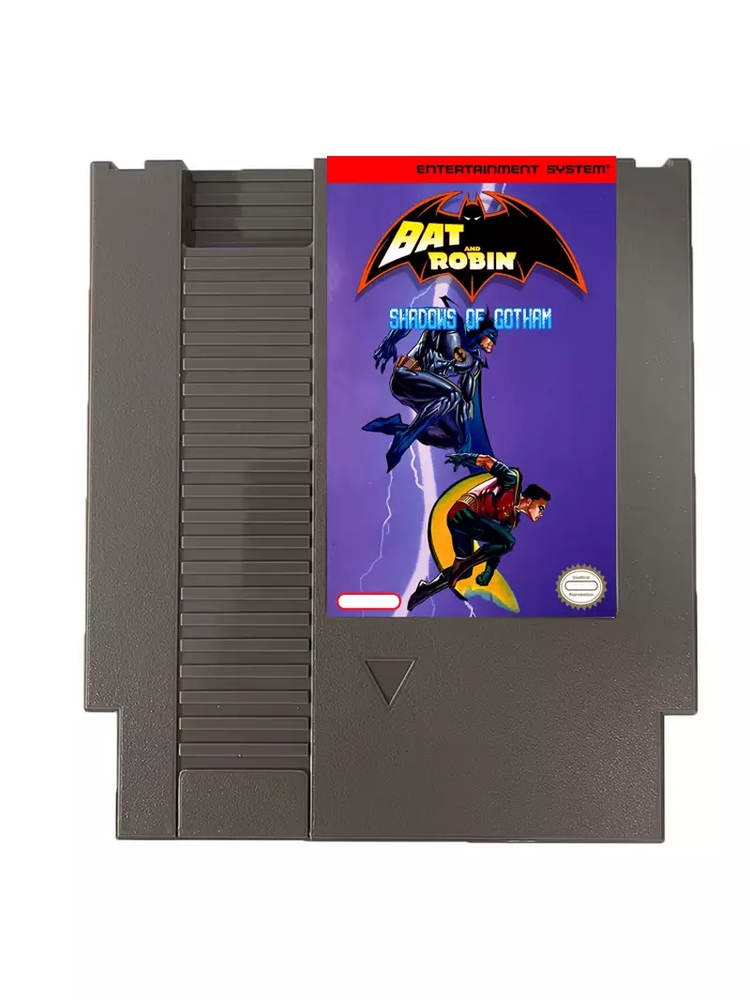 Batman & Robin: Shadows of Gotham – NES 8-Bit Cartridge
