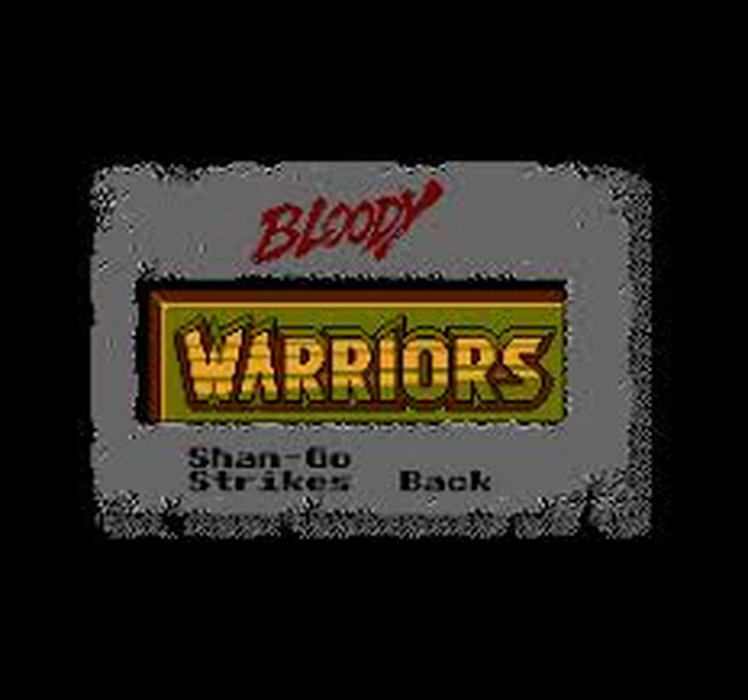 Bloody Warriors – NES 8-Bit RPG Cartridge