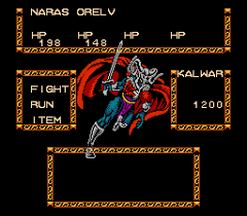 Bloody Warriors – NES 8-Bit RPG Cartridge