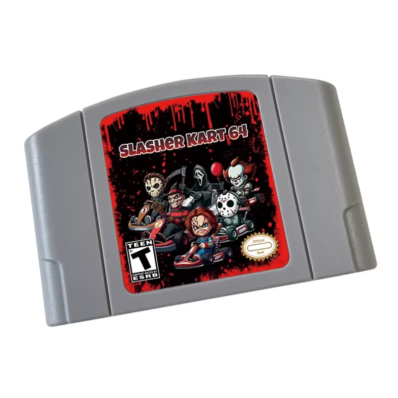 Slasher Kart 64 โ N64 Horror Racer Cartridge
