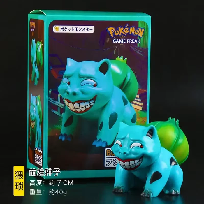 TOMY Pokémon Funny Freak Figures – 3.9in PVC Collectible Toys