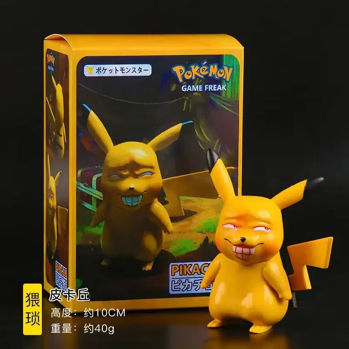 TOMY Pokémon Funny Freak Figures – 3.9in PVC Collectible Toys