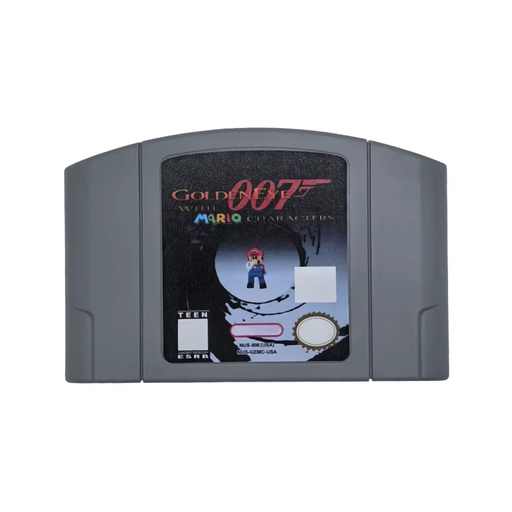 Mario GoldenEye 007 N64 Game Cartridge