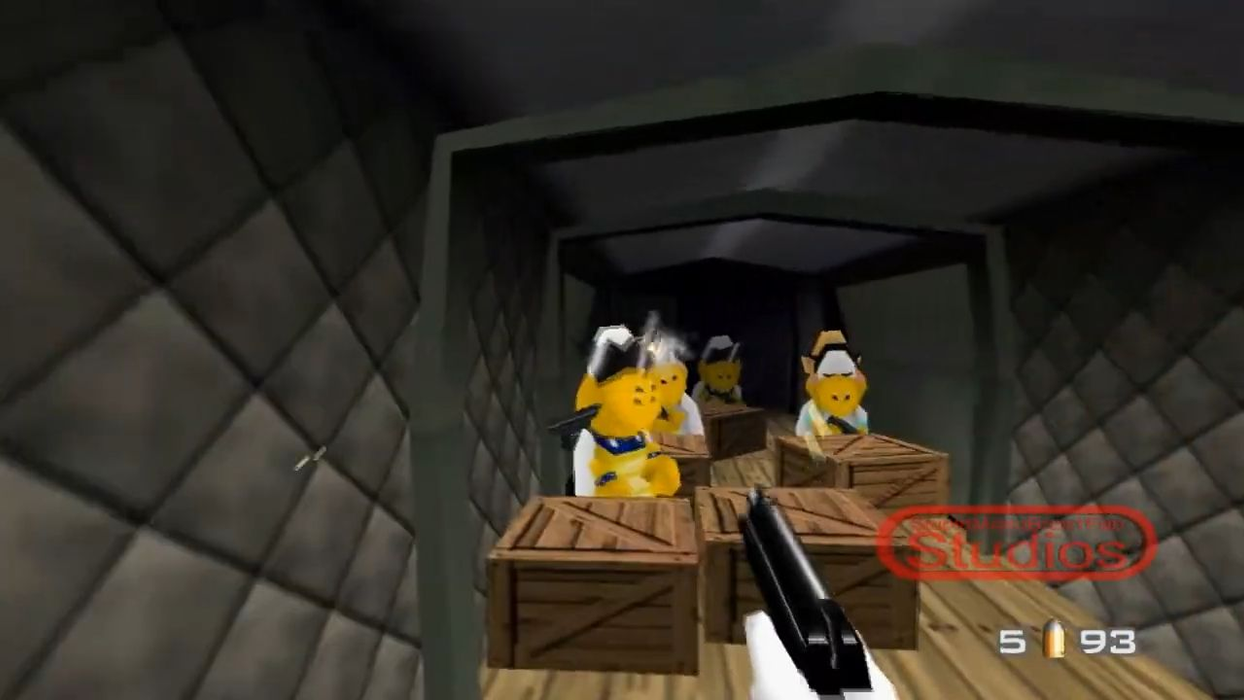 Mario GoldenEye 007 N64 Game Cartridge