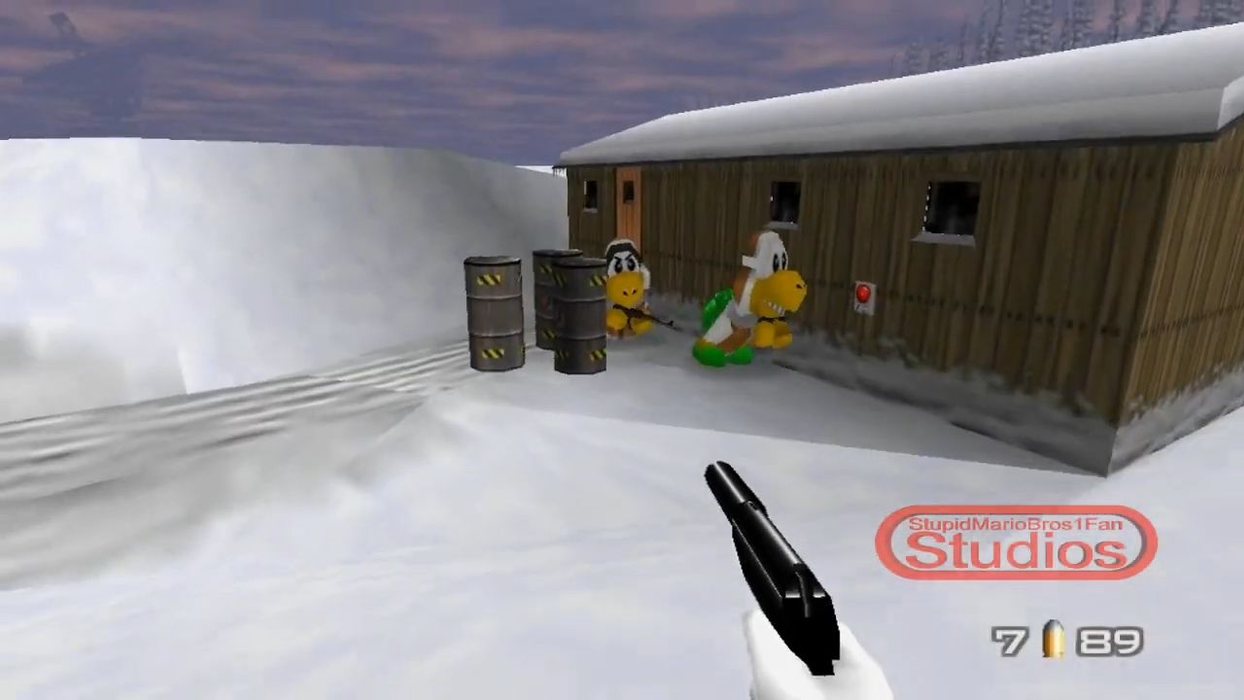 Mario GoldenEye 007 N64 Game Cartridge